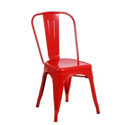 MESA BOLTON + 4 SILLAS BOLTON Rojo