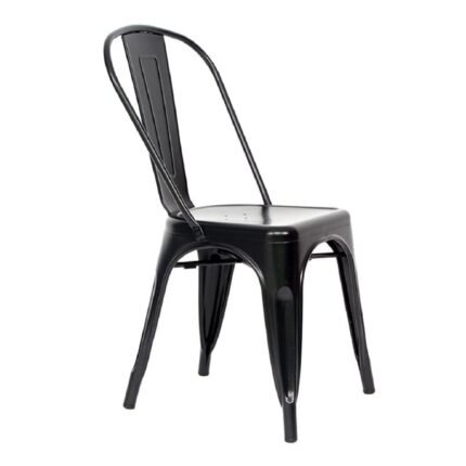 MESA BOLTON + 4 SILLAS BOLTON Negro