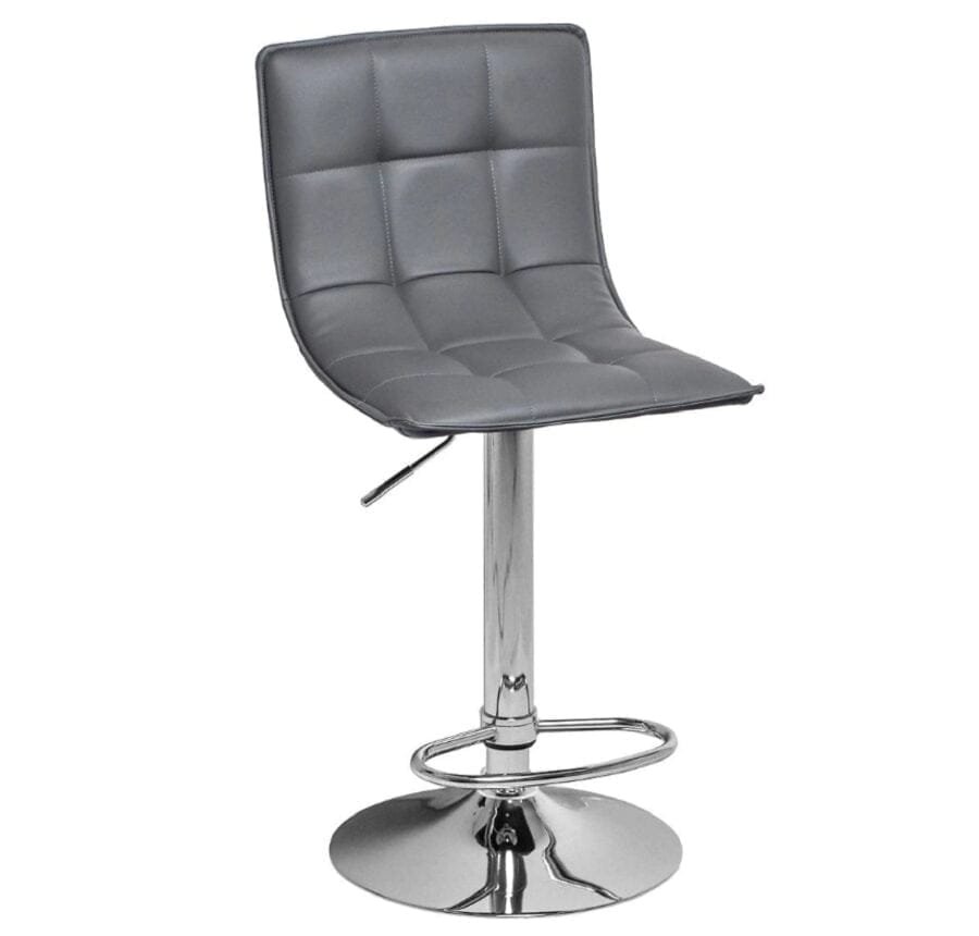La Silla Española Klappstühle – 6 Stück, Grau – Aluminium Mit Gepolstertem PVC-Sitz