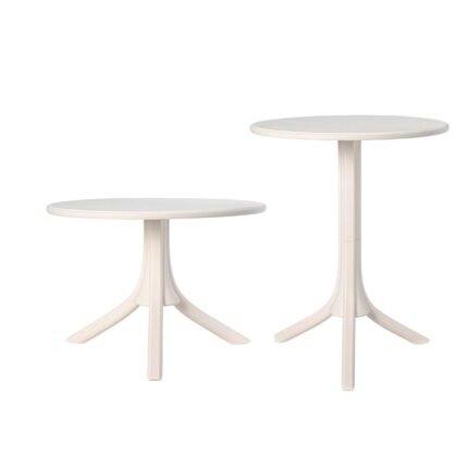Mesa altura ajustable blanco