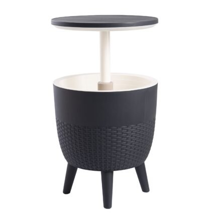 Mesa hielera Negro