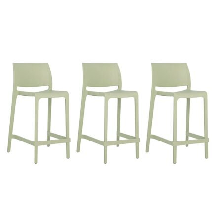 Set Banco Sensilla 3 o 4 Piezas Verde