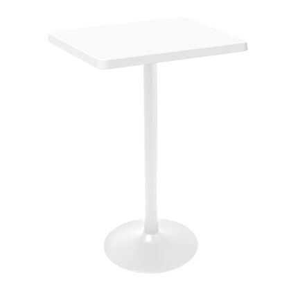 Mesa Oulo 75cm, 96cm y 106cm de altura blanco