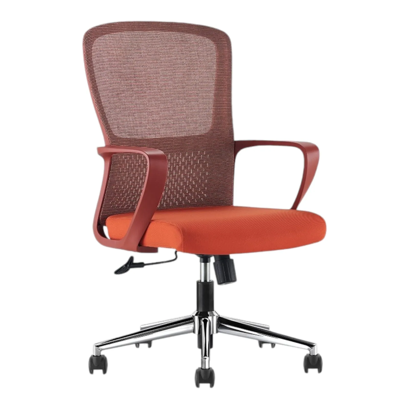 silla naranja