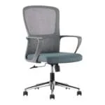 silla gris
