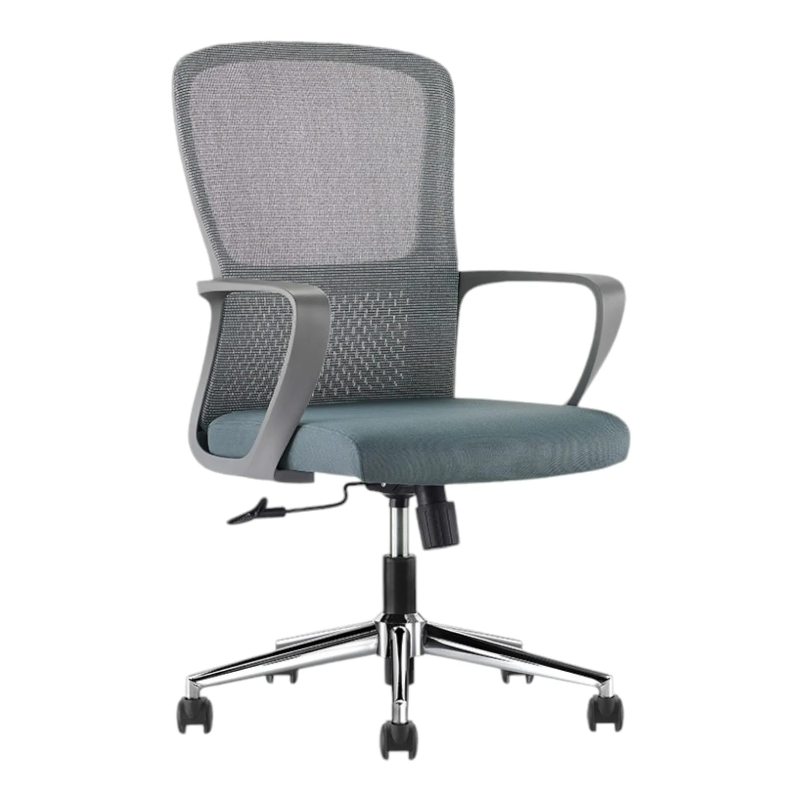 silla gris