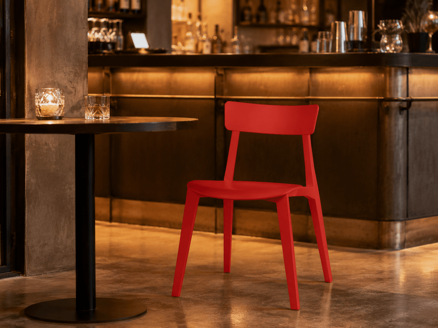 Sillas y bancos para bar