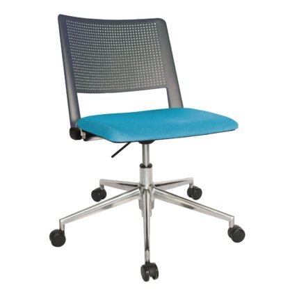 Silla Revolution Tapizada OHS-87AL Gris aguamarina