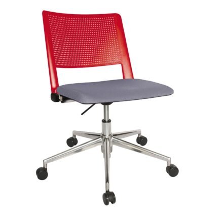 Silla Revolution Tapizada OHS-87AL Rojo perla