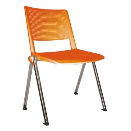 Silla Revolution Cromo Naranja