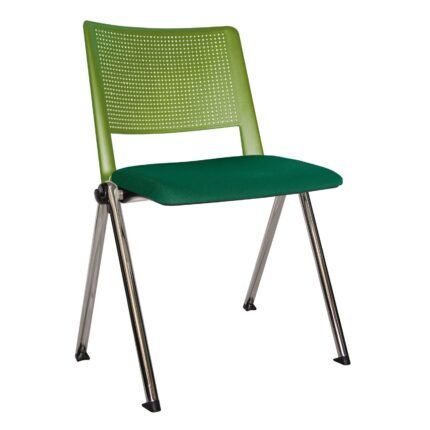 Silla Revolution Cromo verde verde oscuro