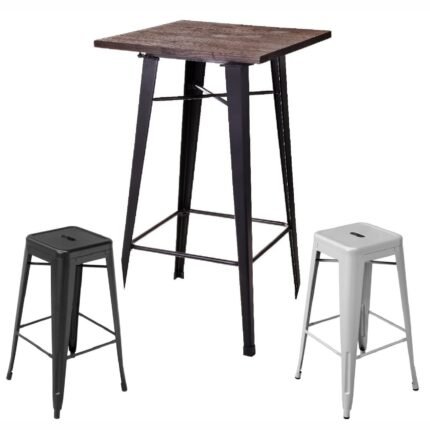 PERIQUERA BOLTON + 4 BANCOS BOLTON — silla para restaurante y comedor