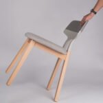 Banco Shine Patas de Madera - Imagen 2