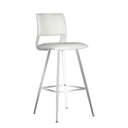 Banco AD-620 CR Marco blanco / estructura cromo