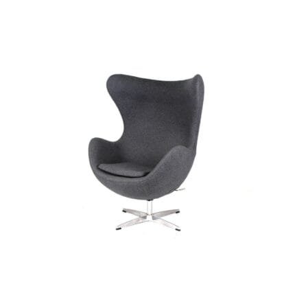Sillón Egg en Tela foto 3