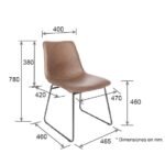 Silla Stanza — silla para negocio de hospitalidad